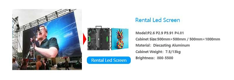 rental led display